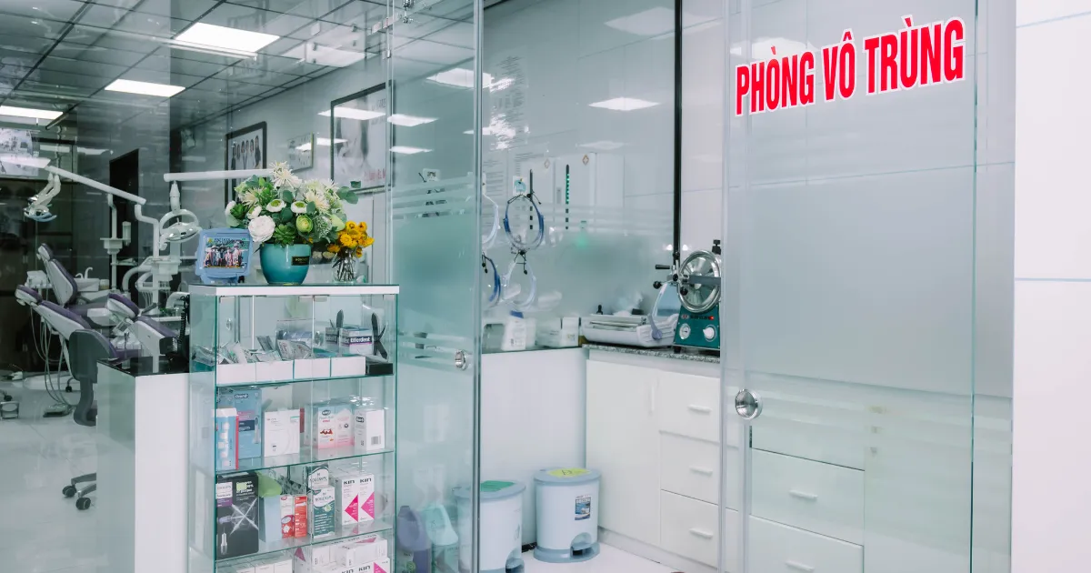 Quy trinh vo trung dung cu tai Nha khoa APEX